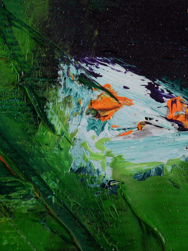 Flori 17_detaliu 2_ulei pe panza_cu rama_43X38cm